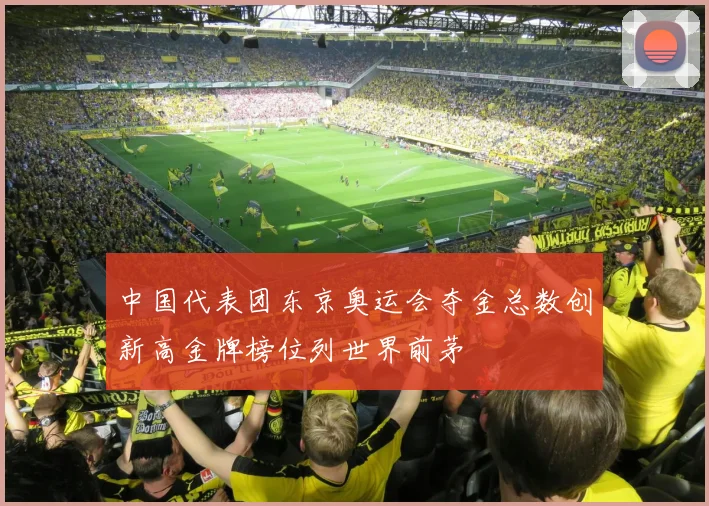 中国代表团东京奥运会夺金总数创新高金牌榜位列世界前茅