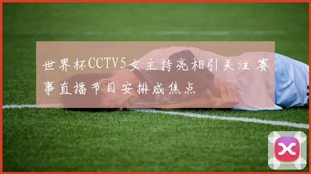 世界杯CCTV5女主持亮相引关注 赛事直播节目安排成焦点