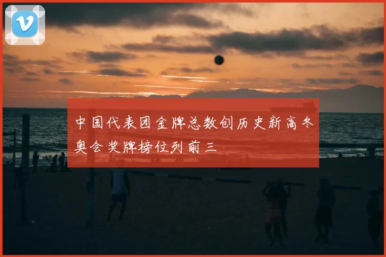 中国代表团金牌总数创历史新高冬奥会奖牌榜位列前三
