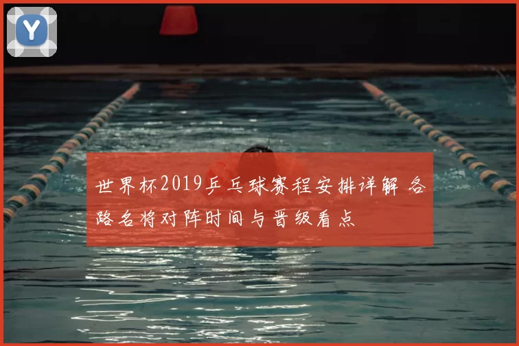 世界杯2019乒乓球赛程安排详解 各路名将对阵时间与晋级看点